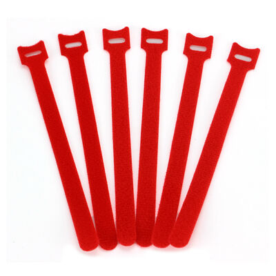 Back-to-Back Hook-and-Loop Cable Ties (Hook-and-Loop in One Piece), Colorful Nylon Hook-and-Loop Self-Adhesive Cable Organizers