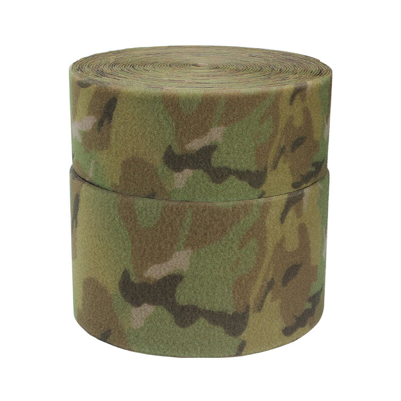 Nylon printed CP all-terrain MC camouflage anti-infrared tactical Velcro male and female buckles mcbk hook and loop fasteners